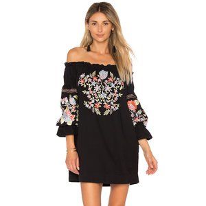 Free People Fleur du Jour Embroidered Floral Dress
